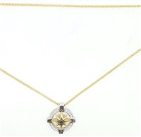 Pendente Zancan Uomo in Oro Diamante EC293GB - EC293GB